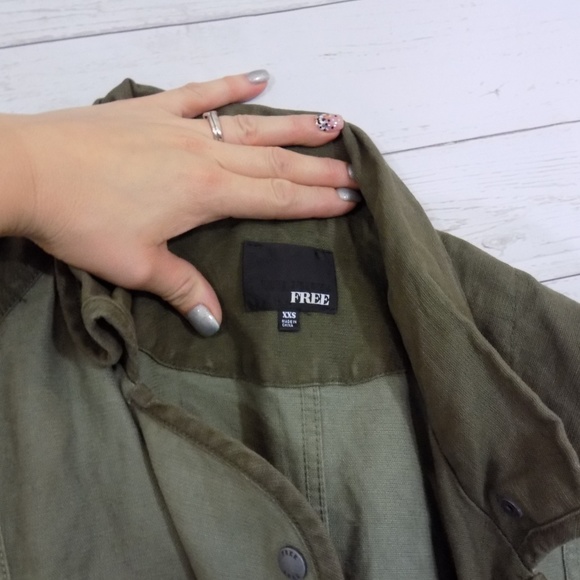 Wilfred Free Aritzia LINN Cargo Army Vest  Sz S - Picture 6 of 8